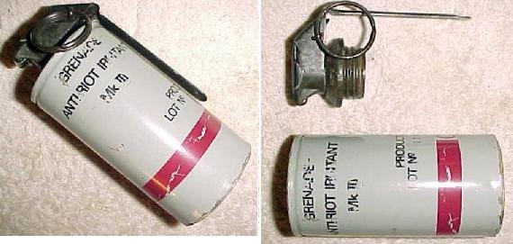 British Mk3 Anti Riot Grenade - Click Image to Close